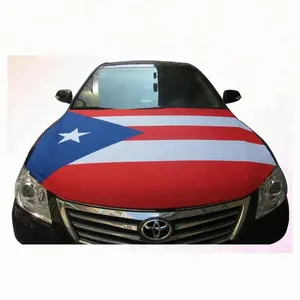 Bendera Kap Mesin Mobil Kustom, Penutup Kap Mobil Bendera Puerto Rico Promosi