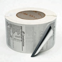 Customized Metallic Sticker Printing Product Labels for Solar System