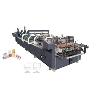 I PACKAnd Automatic New Condition Pre Folder Bottom Lock Gluer Machine Factory