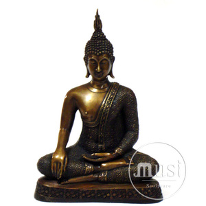 Estatua de Buda de Bronce, Grande, para Exteriores, Estilo Budista del Sudeste Asiático, Escultura de Gran Tamaño - Product Image 3