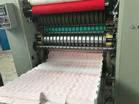 Máquina de equipo de plegado de productos en relieve de papel de toalla de mano, superventas