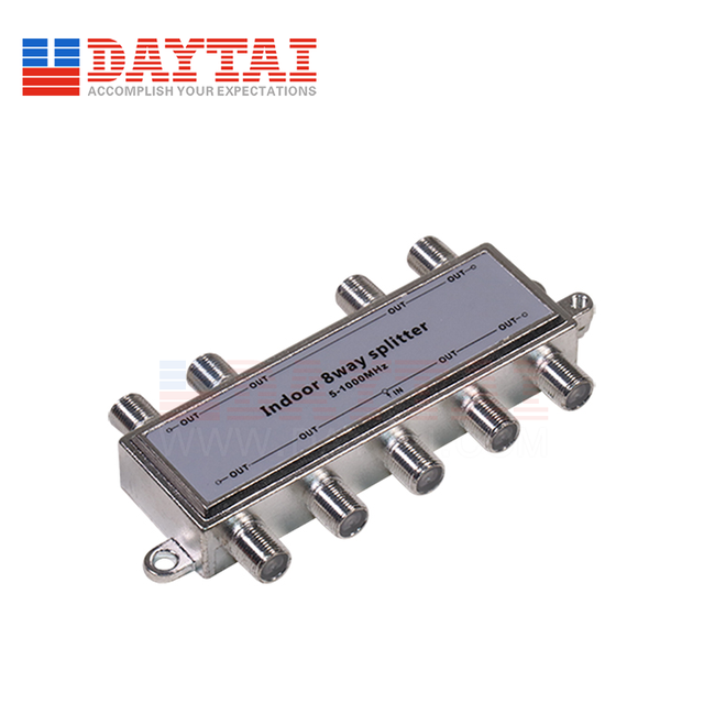Indoor 5-1000Mhz 8 Way Coax Cable Tv Splitter