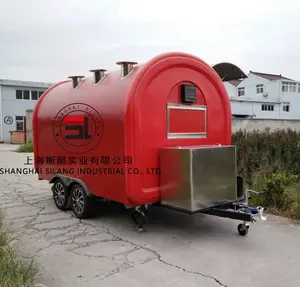 China Hot Dog Ijs Fries Street Food Vending Winkelwagen Mobiele Restauratiewagen