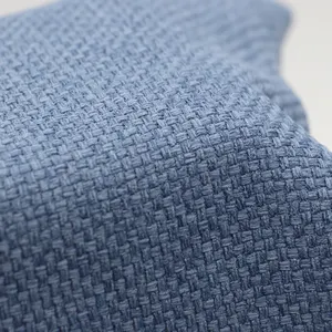 High Quality Strong Texture Polyester Woven Imitation Linen Home Textile Sofa fabric