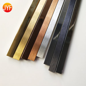 M43 Tùy Chỉnh Thép Không Gỉ Biên Giới Cạnh Gạch Kim Loại <span class=keywords><strong>Trim</strong></span> Cho Gạch Cài Đặt Đồng Góc <span class=keywords><strong>Trim</strong></span> - Product Image 5