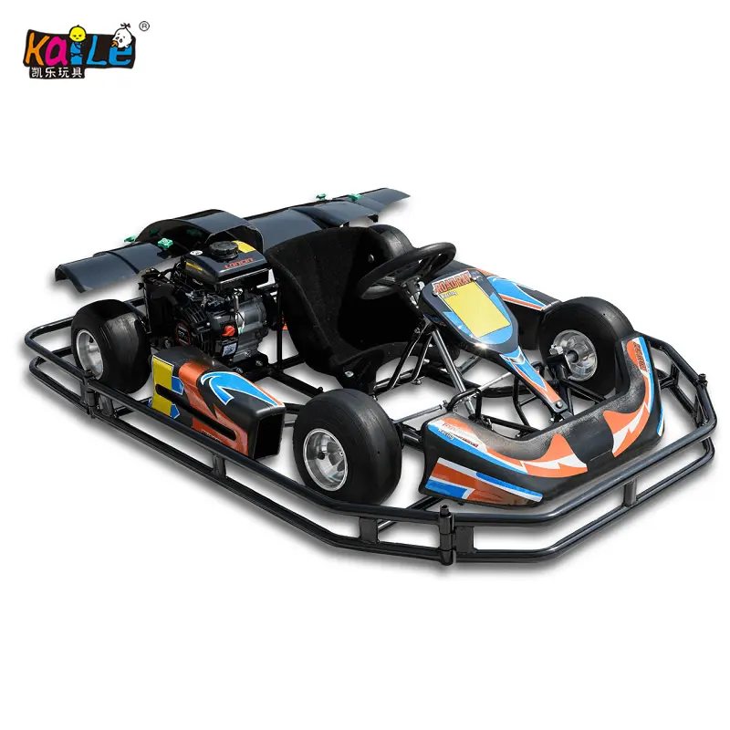 Parco di divertimenti Mini Paraurti di sicurezza Avviamento Elettrico Kart Per Bambini Da Corsa Go Kart 90cc Per I Bambini