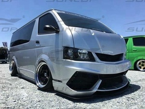 Ricambi SUNLOP per Hiace # Paraurti Anteriore Modificato 001201 per Hiace 200 Commuter Van, Parti Quantum KDH 200, Accessori Hiace Tuning - Product Image 5