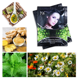 Ivs Private Label Professionele Haarverf Fabricage Geen Bleekmiddel Semi Permanente Biologische Snelle Zwarte Haarverf Shampoo