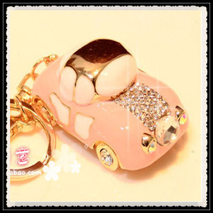 Cinderella's del coche llavero, llavero creativo, muchos colores a elegir - Product Image 1