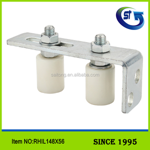 <span class=keywords><strong>Support</strong></span> de rouleau pour porte coulissante, livraison gratuite, avec 2 roulettes de guidage - Product Image 6