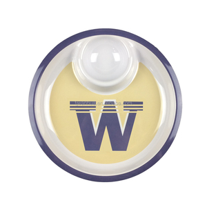 Assiette à tremper en mélamine personnalisée, <span class=keywords><strong>pas</strong></span> <span class=keywords><strong>cher</strong></span> avec plateau à sauce - Product Image 2