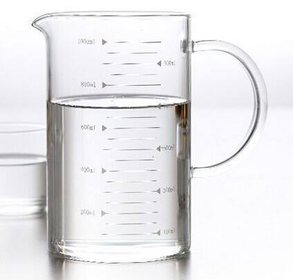 Measuring Borosilicate Caffeine Glass Beaker Mug With Mark Line Measuring Cup
