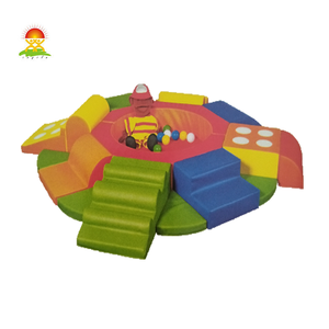 Populaire bébé intérieur équipement de jeu doux avec <span class=keywords><strong>piscine</strong></span> à balles - Product Image 1