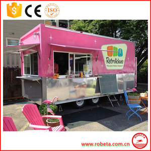 Venta caliente máquina de aperitivos avenida snack <span class=keywords><strong>food</strong></span> remolque remolque móvil de alimentos venta de camiones - Product Image 4
