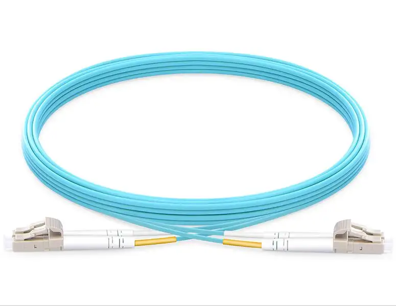 3 Meter LC UPC TO LC UPC 10Gbps OM3 Multi Mode 50/125 Simplex Optical Fiber Patch Cord