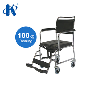 Silla de Ruedas KY689U con Marco de Acero y Inodoro Banpan, Silla de Ruedas Plegable con Inodoro para Paquete <span class=keywords><strong>Mini</strong></span> - Product Image 2