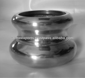 Support de pied moderne en fonte d'aluminium poli pour lit, salle à manger, extérieur et salon, accessoire de meuble en métal - Product Image 1