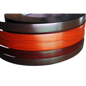 Trắng PVC Hạt gỗ màu cạnh dải nhựa <span class=keywords><strong>Veneer</strong></span> cho trang trí gỗ <span class=keywords><strong>Veneer</strong></span> viền băng - Product Image 1