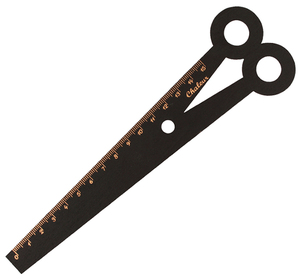 INTERWELL LA133 Bureau Règle, <span class=keywords><strong>Imprimable</strong></span> Ciseaux En Forme de Règle en Centimètres - Product Image 1