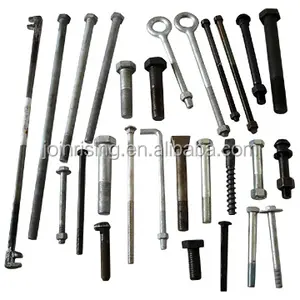 Professional supplier of steel bolts with various heads type and finish