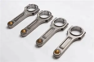 Sr20 Forged Connecting Rods Racing Engine Parts 4340 Forged Steel Conrod For Nissan SR20 SR20DET Silvia S14 S14 S15 Custom Made Connecting Rod
