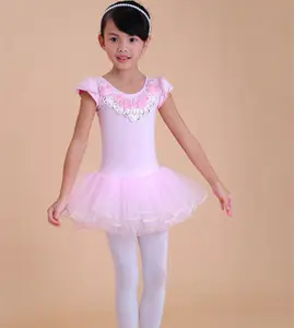 Модные детские платья, кружевное балетное платье для маленьких девочек, костюмы для малышей