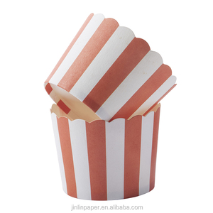 Forno Sicuro Tazza di Cottura Della Torta di Grado Alimentare Tazza di Carta Della Focaccina - Product Image 4
