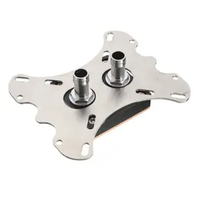 G1/4 Thread 50mm*50mm*13mm COPPER BASE CPU WATER COOLING BLOCK WATERBLOCK For Computer CPU Radiator