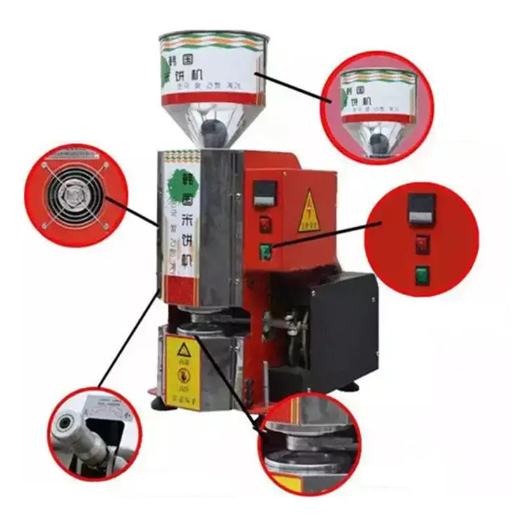 自動パリッとしたパフ餅製造機/パフ米製造機