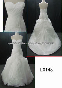último <span class=keywords><strong>2013</strong></span> del verano del estilo venden volante sirena vestido de novia - Product Image 1
