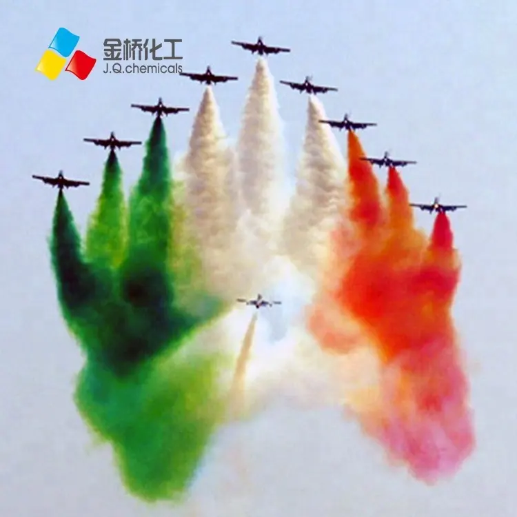 Solvent Red 24 Blue/Yellow/Red color smoke dye for airplane