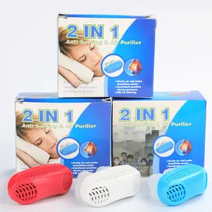 Dilators จมูก Sleep Aid หยุด Snoring Stopper คลิปจมูก Anti-Snore Clean Air Purifier ซิลิโคน Anti Snore อุปกรณ์