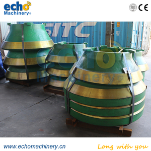 Maxtrak 1000 1300 Mobile Cone Crusher Peças sobressalentes Bowl Liner e Manto - Product Image 2