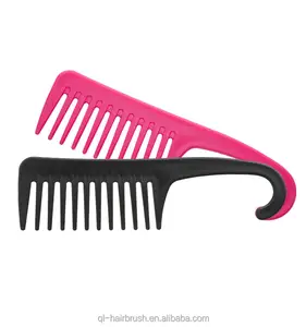 SALON HAIRDRESSING SHOWER WIDE TOOTH DETANGLER DETANGLING WET HAIR BRUSH COMBS