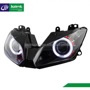 Kit HID Xénon 55w 6000k Eagle Eye HID Lights Devil Eyes Phares pour <span class=keywords><strong>Kawasaki</strong></span> Ninja250 2013/ EX300 - Product Image 1