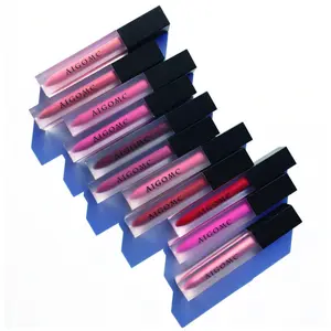 Kemasan Kosmetik Plastik Matte, Label Pribadi Tahan Lama Mangkuk Anti Lengket Cair Matte Lipgloss
