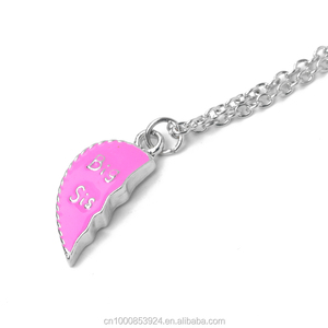 <span class=keywords><strong>Collana</strong></span> con Ciondolo <span class=keywords><strong>Cuore</strong></span> Spezzato per Mamma e Figlia, Gioielli per Donne - Product Image 6