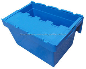 <span class=keywords><strong>60L</strong></span> PP 3 kg Écologique logistique Pliant <span class=keywords><strong>caisse</strong></span> de sécurité en <span class=keywords><strong>plastique</strong></span> avec couvercle - Product Image 5