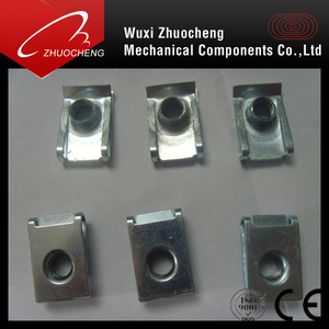 A2 A4 65Mn <span class=keywords><strong>M8</strong></span> U clip de resorte de tuerca con certificación ISO - Product Image 6