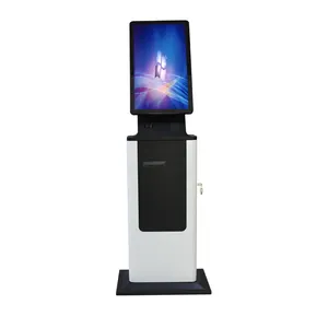 21.5 "dokunmatik ekran Kiosk yazıcı ile Qr okuyucu dokunmatik Kiosk Self servis Kiosk Kiosk termal yazıcı ile