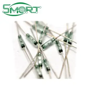 Smart 100PCS/Lot Chinese Brand Glass sealed parts size 1.8 * 7 mm Dry reed pipe ,magnetic reed switch ,reed switch