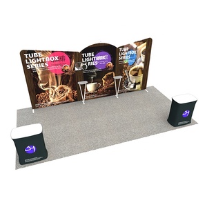 분리형 패션 전문 뛰어난 품질 사용자 정의 인쇄 3X6 알루미늄 전시 부스 엑스포 스탠드 - Product Image 6