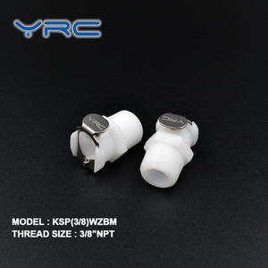 1/<span class=keywords><strong>4</strong></span> \ "<span class=keywords><strong>NPT</strong></span> nhanh chóng ngắt kết nối Nữ adapter với tắt van phụ kiện đường ống - Product Image 4