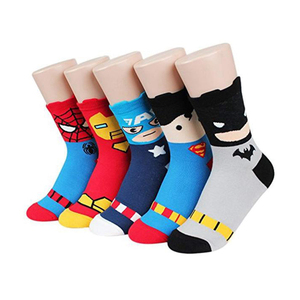KT1-A351 <span class=keywords><strong>calze</strong></span> all'ingrosso di cotone di alta qualità personaggio dei cartoni animati Meias personaggio divertente dei cartoni animati calzini per gli uomini - Product Image 1