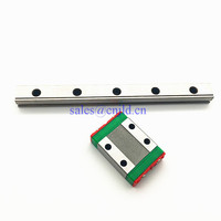 Pièce CNC MGR9 9mm Guide de rail linéaire MGN9 avec Mini MGN9C/H Chariot de bloc linéaire Miniature Chemin de guidage de mouvement linéaire