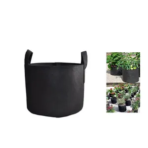 Garten blume stoff wachsen topf wachsen tasche 3 gallonen 10 gallonen filz pflanzen tasche