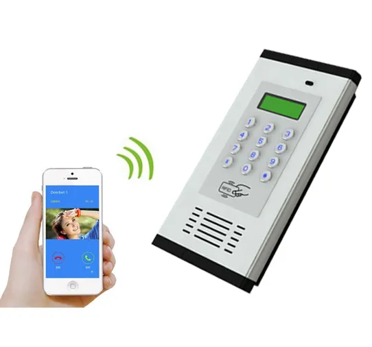 Thiết Bị Mở Cửa Điều Khiển Truy Cập GSM 3G Hệ Thống Báo Động Từ Xa Intercom K6