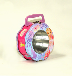 Boîte en étain pour enfants, jouets, pour bonbons et chocolats, avec poignée, coffret à déjeuner promotion, 1 pièce - Product Image 5