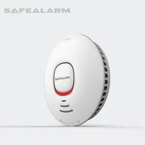 Standalone Smoke Detector SFL-303 Ceiling Cigarette Fire Alarm Sensor 2pcs 1.5V Battery Security Home