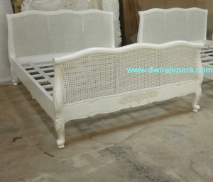 Français Meuble Chambre À Coucher, Classique Louis Rotin Lit Meubles Jepara Indonésie - Product Image 4